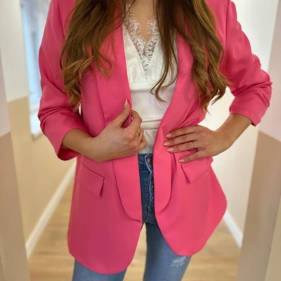 SPRING blézer magenta