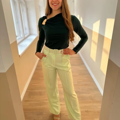 JOLANA nadrág zöld