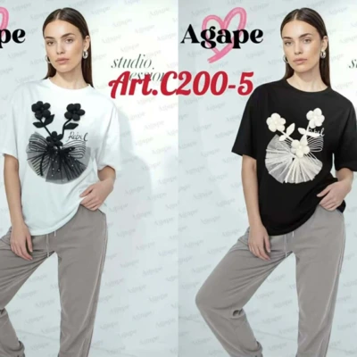 AGATA póló tüll fehér